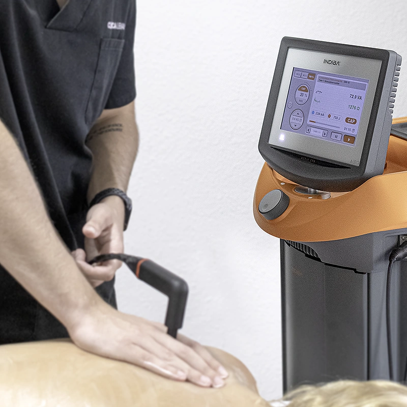 Fisioestética indiba Activ Clínica Fisioterapia en Alicante centro